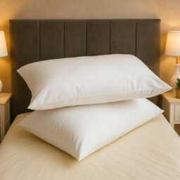 Hotel Quality Pack Of 2, 4 Pillows Bounce Back Anti Allergic Bedding Plump - thumbnail 3