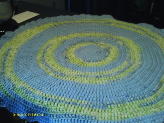 Handmade Baby Blanket Or Rug - image 1