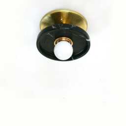 Black Veined Marble Wall Sconce - Minimalist Modern Brass Lighting Kitchen Fixture Light - thumbnail 3