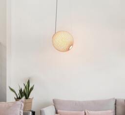 Bathroom Pendant Light, Vanity Suspension Luminaire, Ceiling Fixture, Modern Hanging Lamp, Lighting Chandelier, Textile Lamp Shade