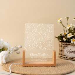 Custom Star Map Night Light Personalized Constellation Gift - thumbnail 4