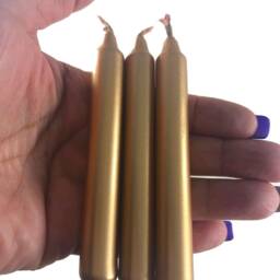 Gold & Silver Chime Candles, Set Of 3 Or 6 - thumbnail 3