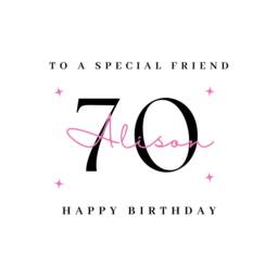 Friend 70Th Birthday Candle Gift Set Box Gifts Present Friends - thumbnail 4