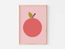 Apple Print - Nursery Sample Sale Prints Kid's Discounted - thumbnail 1