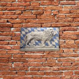 Bavarian Lion in Terracotta - thumbnail 4