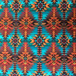 Beautiful Colours in Our Navajo, Cherokee Inspired Material ~ Cushion Cover Fits An 18 - thumbnail 3