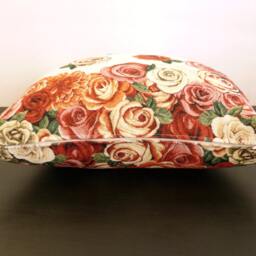 Pillow Cover Gobelin With Floral Design Rose For Living Room Sofa Armchairs Throw Pillow Cushion Cover Roses Decorative Gift Flowers - thumbnail 3