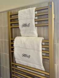 Personalised Towel With Custom Embroidery Luxury Monogrammed Bath Hand Sheet