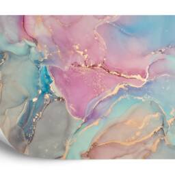 Abstract Marble Texture Wall Mural Ink Color, Peel & Stick Wallpaper - thumbnail 3