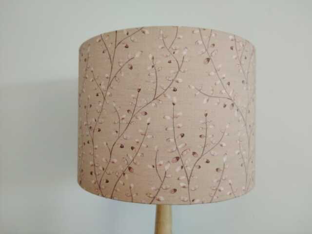 Berry Lampshade Blush Pink Voyage Maison Boysenberry Flower Blossom Fabric Drum Lamp Shade Ceiling Pendant Ortable Floor Various Sizes - image 1