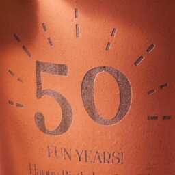 Personalized Milestone Birthday Terracotta Plant Pot, Engraved Number - thumbnail 3