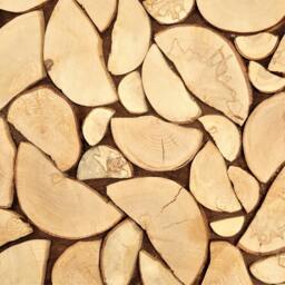 Wood Art Chopped Slices Panel, Environment Wall Art, Sliced Nature Hanging, Holzwand Kunst - thumbnail 3