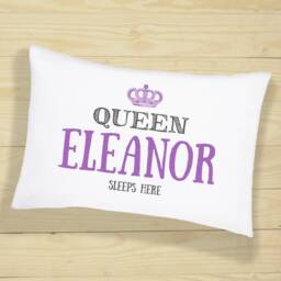 Personalised Queen King Princess Prince Pillow Case With 4 Design Option - Mothers Day, Valentines Or Birthday Gift, Gift For Girls & Boys - thumbnail 2