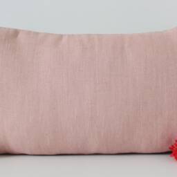 "Berber Cushion 100% Pink Rectangular Lining ""Adana" - thumbnail 3