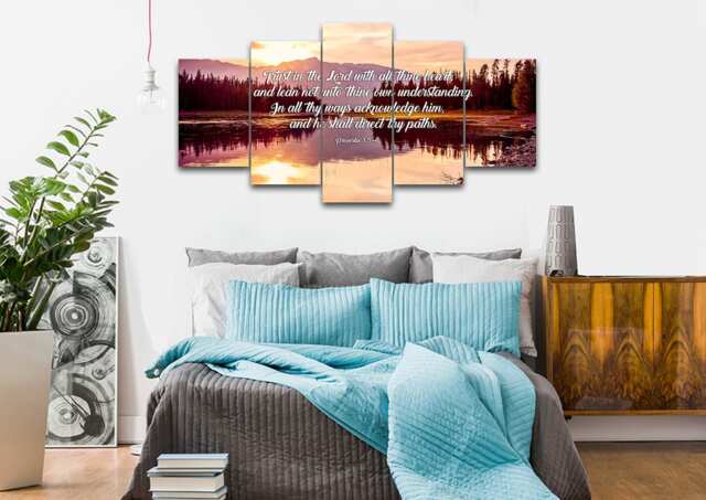 Proverbs 35-6 #8 Kjv Biblical Wall Art, Bible Quote Verse Prints, Christian Art Gifts, Religious Prints - image 1
