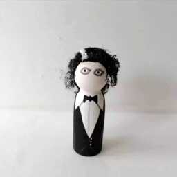 Dave Vanian Inspired Christmas Tree Decoration - thumbnail 3