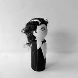 Dave Vanian Inspired Christmas Tree Decoration - thumbnail 2