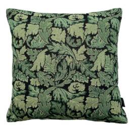 Acanthus Cushion Cover William Morris Tapestry Woven Green Leaves Fabric 16-24 In - thumbnail 1