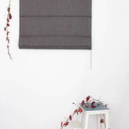 Custom Blackout Roman Shade Elegant Window Covering - thumbnail 3