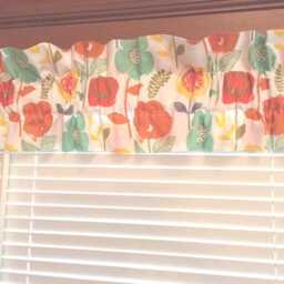 "Waverly Inspirations Ruffled Sleeve Valance ~ Please Note Valances Are 42"" Wide By 7.5"" Deep With A 3" - thumbnail 2