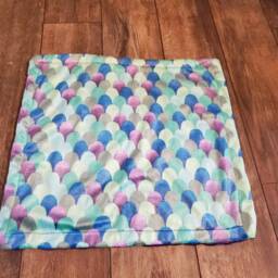 Pink Arrow Lovey, Pink Minky Arrow Theme, Baby Shower Gift, Girl, Security Blanket, Mermaid Mermaid, Purple Lovey - thumbnail 4
