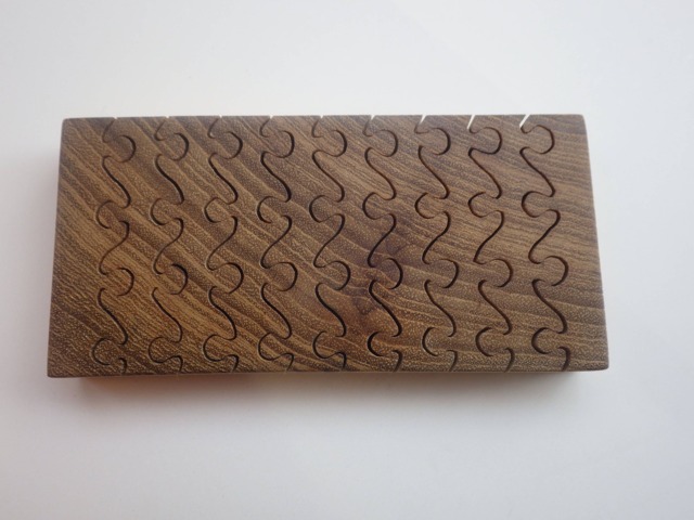 Hand Cut Wooden Jigsaw Puzzle Made Of Teak - image 1