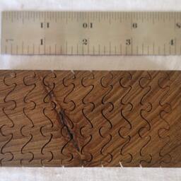 Hand Cut Wooden Jigsaw Puzzle Made Of Teak - thumbnail 3