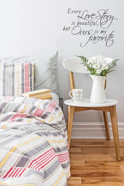 Love Story Quote - Vinyl Wall Decal, Home Decor - image 1