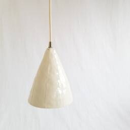 Small Ceramic Pendant Light. Kitchen Island Lighting. White Or Custom Colors - thumbnail 2