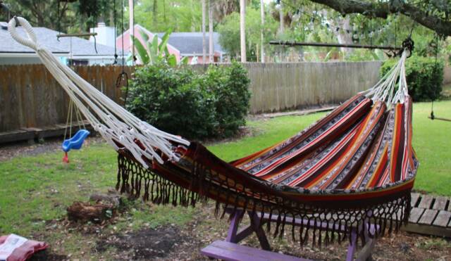 Vibrant Inca Hammock - Lightweight, Double, Handmade Ultra-Comfy For Outdoor Bliss & Relaxation - image 1
