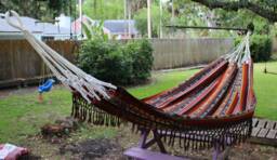 Vibrant Inca Hammock - Lightweight, Double, Handmade Ultra-Comfy For Outdoor Bliss & Relaxation - thumbnail 1