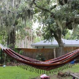 Vibrant Inca Hammock - Lightweight, Double, Handmade Ultra-Comfy For Outdoor Bliss & Relaxation - thumbnail 3
