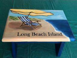 Beach Themed Step Stool