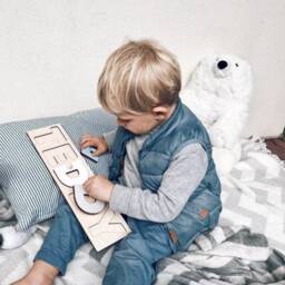 Puzzle Gift For A Child Wooden Puzzle Name An Idea - thumbnail 2