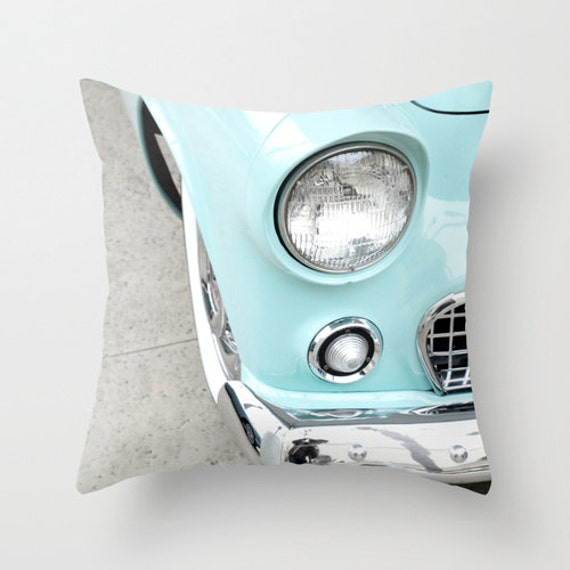 Car Pillow - Vintage Case Retro Cover Cushion 16x16 18x18 20x20 Headlight - image 1
