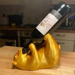 Wine Bottle Holder Silky Finish - thumbnail 3