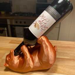 Wine Bottle Holder Silky Finish