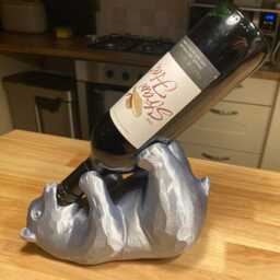Wine Bottle Holder Silky Finish - thumbnail 2