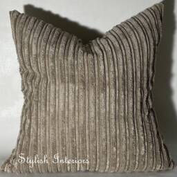 Hi-Quality Handmade Jumbo Cord Reversible Bed Cushion Cover Sofa Pillowcase - thumbnail 2