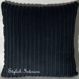 Hi-Quality Handmade Jumbo Cord Reversible Bed Cushion Cover Sofa Pillowcase - thumbnail 3