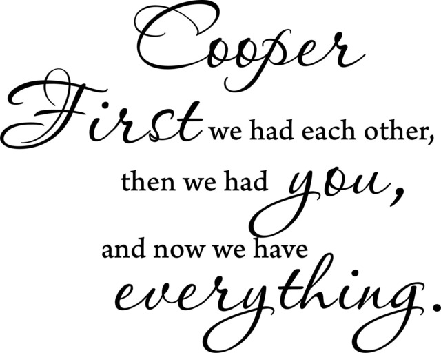First We Had Each Other Printable Wall Art