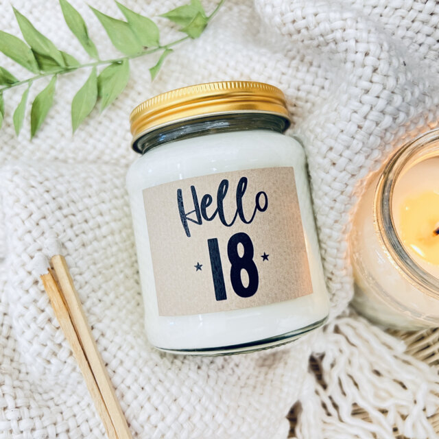 Happy 18Th Birthday Gift, Eighteenth Candle, Milestone, Turning 18, Adulting - image 1
