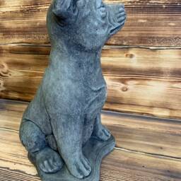 Stone Garden Large Staffordshire Staffy Bull Terrier Dog Gift Ornament - thumbnail 4