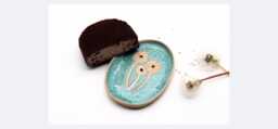 Dandelion Ceramic Soap Dish With Drainage, Handmade Holder, Turquoise Pottery Bathroom Decor, Nature Inspired Gift For Her - thumbnail 1