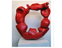 "Abstract Wood Sculpture " - thumbnail 1