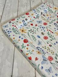 Flower Baby Changing Mat, Floral Change Mat, Baby Changing Flower Mat - thumbnail 1