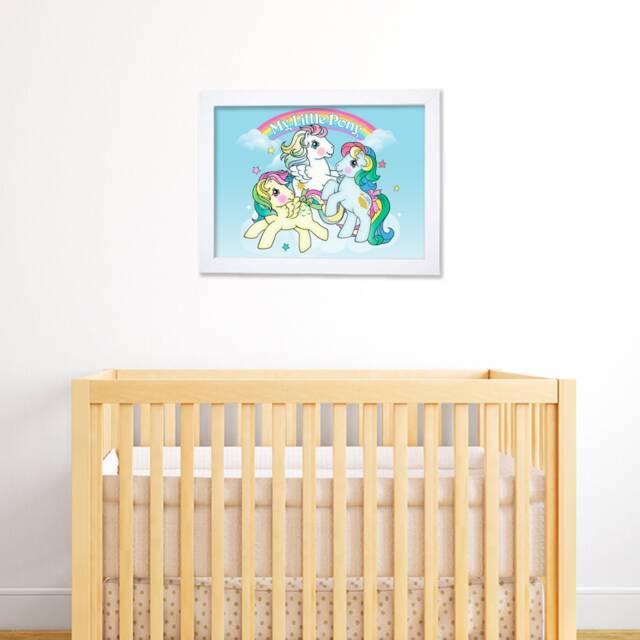 My Little Pony Print - Retro Group Kids Wall Art Decor