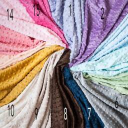 Design Your Own Custom Monogrammed Baby Blanket Or Pillow, Chenille & Minky With Your Toddler's First Name in Colorful Fabrics - thumbnail 3