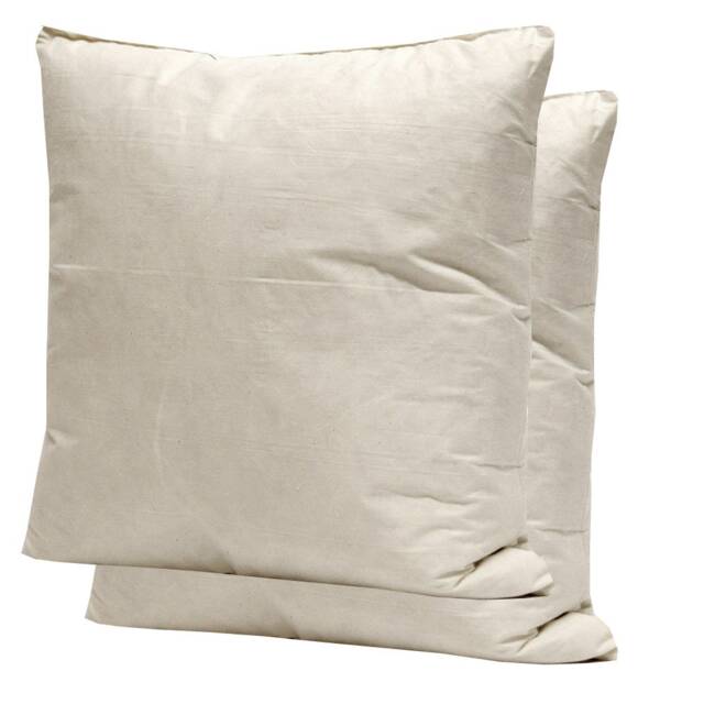 Set Of 2 - Duck Feather Cushion Pads Filled Inners Inserts Fillers Scatters - image 1