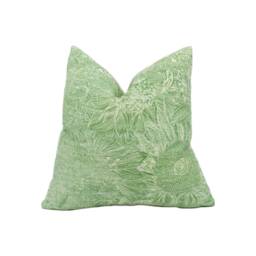 Liberty Art - Rose May Jade Stunning Cushion Cover Handmade Throw Pillow Designer Home D??cor - thumbnail 1